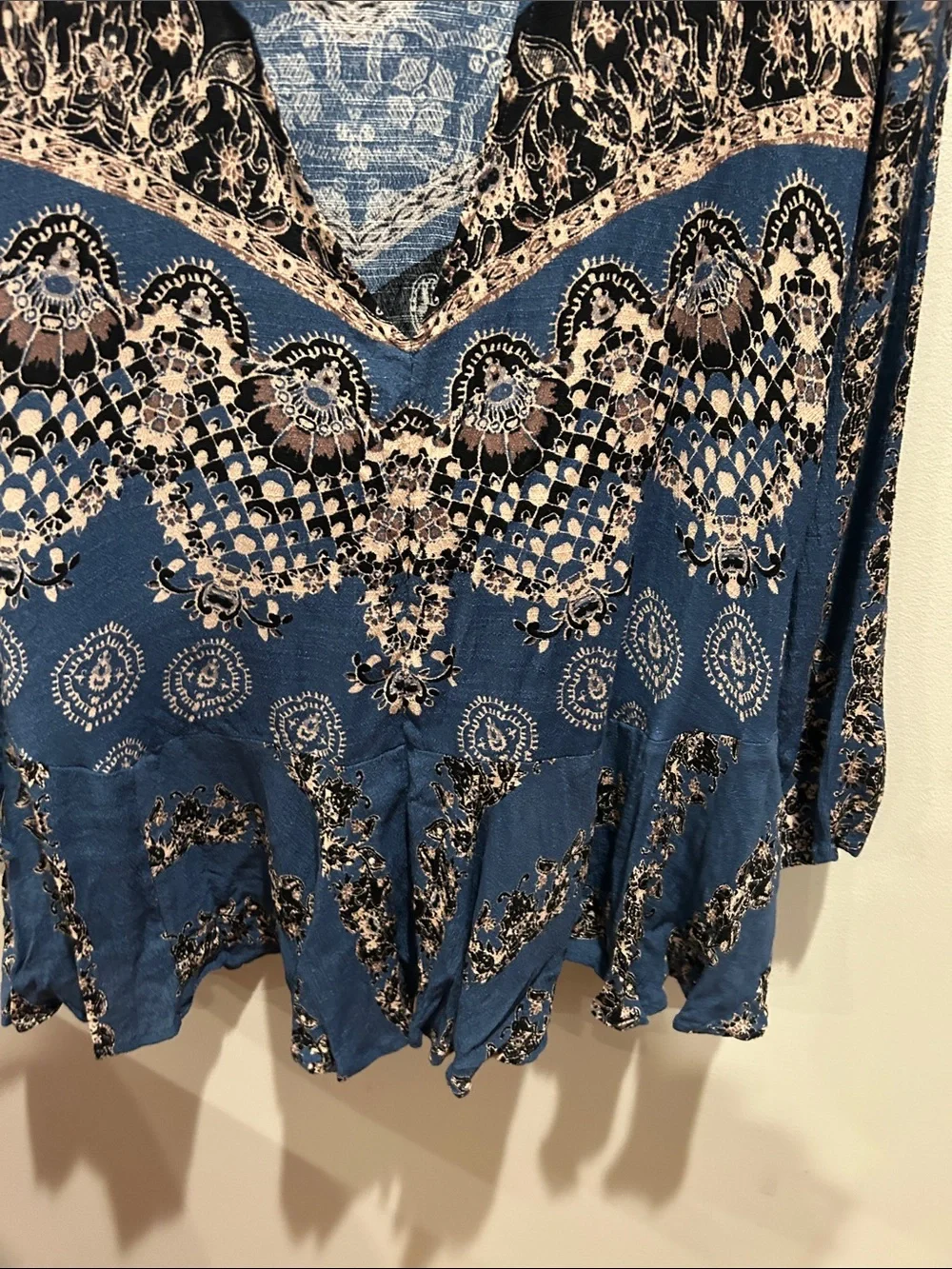 Free People navy tunic